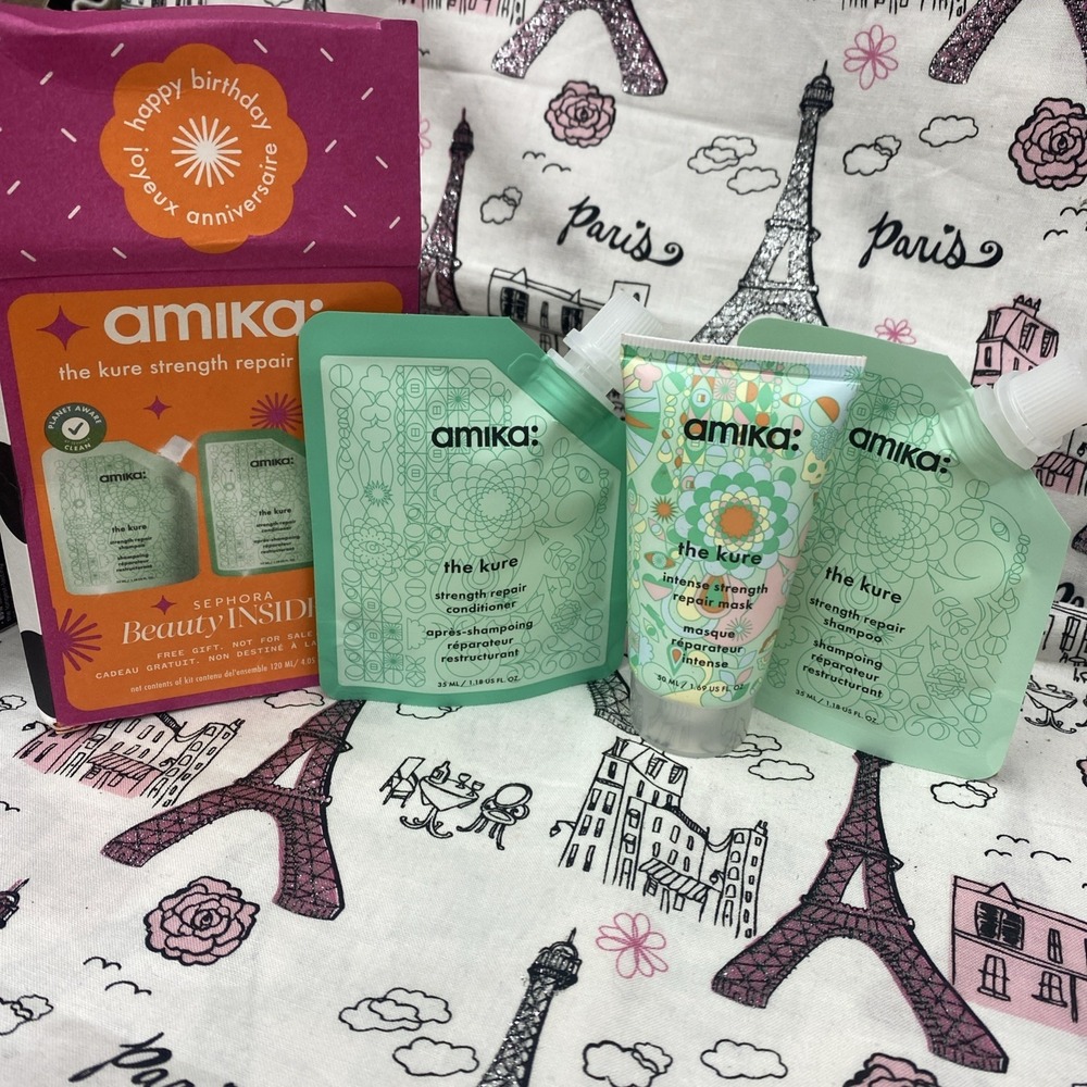 AMIKA The Kure Strength & Repair Trial Set Read Description